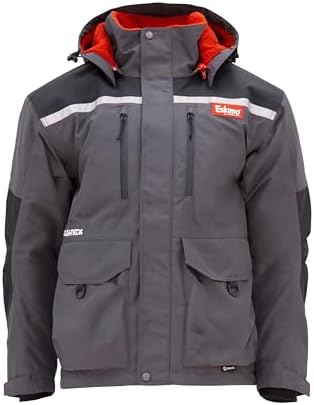 【komat】YUK❄︎スキーウェア ストライプ ヒッコリー　70〜85cm Amazon.com: Eskimo® Roughneck™ Jacket, Mens, Small, Forged Iron