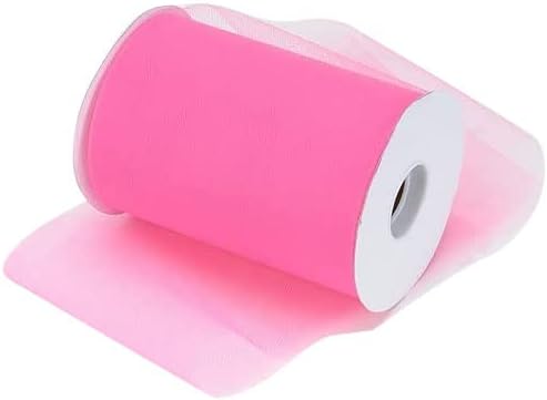 Bows & Ribbons - Bubblegum Pink Tulle Wedding Reception Decor - 6