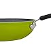 Cook N Home 12-Inch Nonstick Stir Fry Wok Pan, Green, 30cm