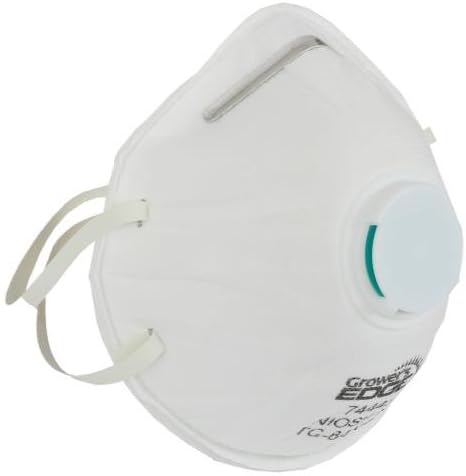Growers Edge Grower's Edge Clean Room Conical Particulate Respirator Mask w/Valve
