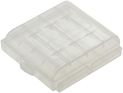 Caja para almacenaje 4 AAA o de 4 AA baterías/Pilas: Amazon.es: Electrónica