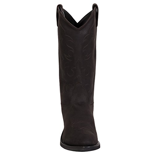 Old West Boots Men's TBM3051, Distress 9.5 D - Medium