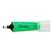 Sharpie Clear View Fluorescent Highlighters, Chisel Tip, Smear Guard Ink (4-Pack, Green)
