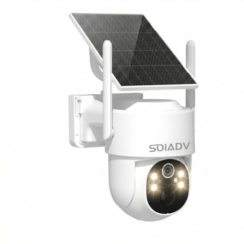 LTE 4G Cellular Solar Security Camera Wireless