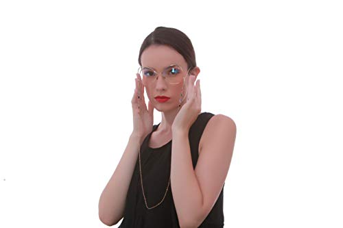 image for HUA JU Eyeglass Chains for Women Girl Glasses Beaded Reading Glasses C