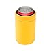 Tahoe Trails Stainless Steel 12oz Vacuum Insulated Can and Bottle Coozie | Double Wall Can Cooler For Cans and Bottles | Copper Plated Can Chiller and Metal Coozie | Empire Yellow