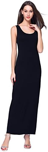 tank style maxi dress