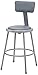National Public Seating 6424B Steel Stool with 24