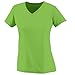 Augusta Sportswear Women's Standard Wicking t-Shirt, Lime, Medium