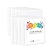 Blue Summit Supplies 10 Pack of 1/2 Inch 3 Ring Economy Binders, White, Bulk Clear Cover Binders for Home, Office, and School, 8 1/2 inch x 11 Inch Paper, Value Pack