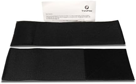 TheraFlow Support for Plantar Fasciitis and Foot Arch Pain, Adjustable Fit for Most Foot Sizes Compression Sleeves Can Be Worn with or without Socks/Footwear