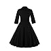 KILOLONE 1920s Vintage Inpired Sequin Beaded Dresses Flapper 20s Gatsby Party Tassels Hem Dress Black/Floral