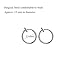 BODYA 4 Pair!8 of Surgical Steel Clip on Non-pierced Hoops Fake Nose Lip Ear Rings (13mm (1/2 Inch)) Piercing (Silver-8pcs)