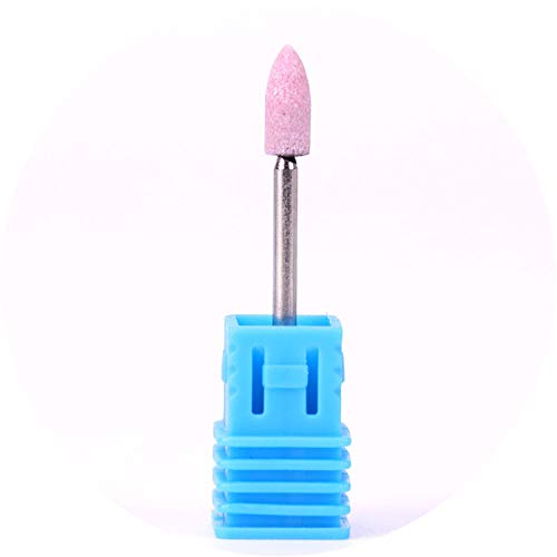1Pc Ceramic Stone Nail Drill Bit Milling Cutter Clean Manicure For Electric Nail Drill Art Cutter Polishing Manicure Tools,2