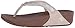 FitFlop Women's Crystal Swirl Flip-Flop, Nude, 8 M US
