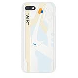 iPhone Shoe Case Chicago/White 1's Official 3D Print Textured Shock Absorbing Protective Sneaker Fashion Case (White, iPhone 7+/8+)