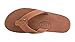 Rainbow Sandals Men's Premier Leather Double Layer with Arch Wide Strap, Classic Tan/Brown, Men's Large / 9.5-10.5 D(M) US