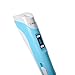 3D Printing Pen for Kids,Juboury JBY-II 3D Drawing Pen with LCD Temperature Display for Model Printing,Art Design,DIY and Crafts Drawing--Compatible with 1.75mm ABS and PLA Filament (Blue)