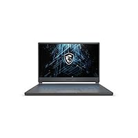 MSI Stealth 15M Gaming Laptop: 15.6” 144Hz FHD 1080p Display, Intel Core i7-11375H, NVIDIA GeForce RTX 3060, 16GB, 512GB SSD, Thunderbolt 4, WiFi 6, Win10, Carbon Gray (A11UEK-009)