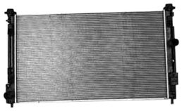TYC 2951 Compatible with DODGE Caliber 1-Row Plastic Aluminum Replacement Radiator