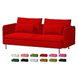 Custom Made Soderhamn Couch Velvet Replacement