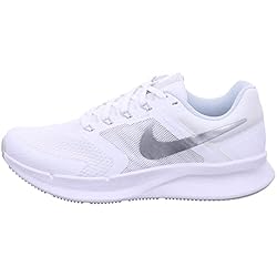 Nike Women's Low-Top Sneakers, White Metallic