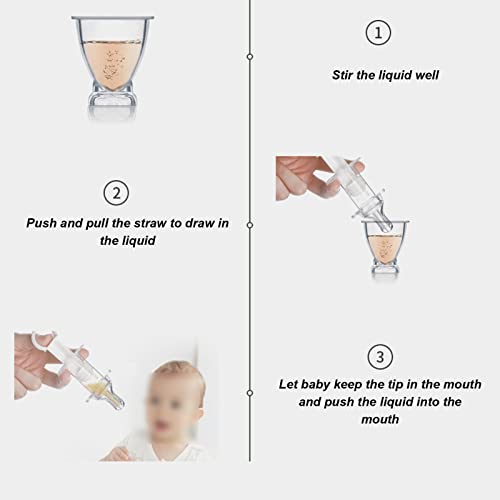 Children Medicine Dispenser Liquid Dispenser Calibration Dropper Type