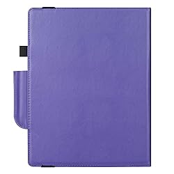 KuRoKo Book Folio Case Cover with Hand Strap and