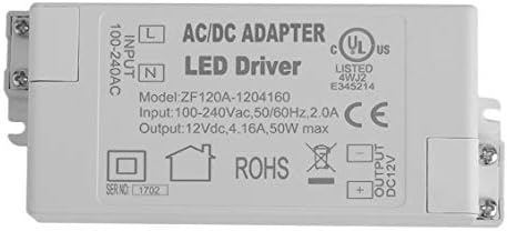 fghdfdhfdgjhh 6W/10W/12W/15W/18W/24W/30W/36W/48W/50W/60W LED Driver Voltage Regulator AC DC Adapter LED Driver 100-240V AC 50/60HZ to 12V DC