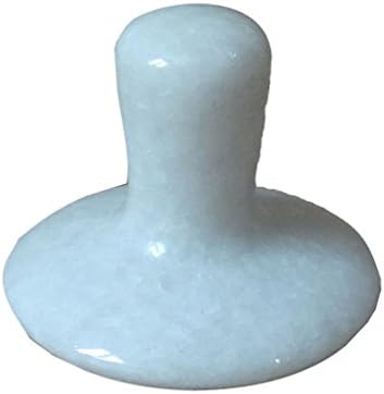 Zabrina Mushroom Shape Jade Stone Massager Acupress GuaSha Scraping Massage Tools for Graston SPA Acupuncture Therapy Trigger Point Treatment