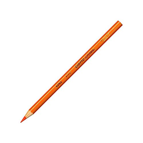 Pastels Giotto Supermina Orange Fluo No. 52 (CF 12 pcs)