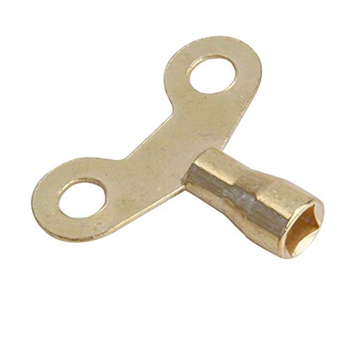 Key 2PCS Plumbing Hole Water Tap Special Lock Radiator Brass Faucet Bleed Square Socket
