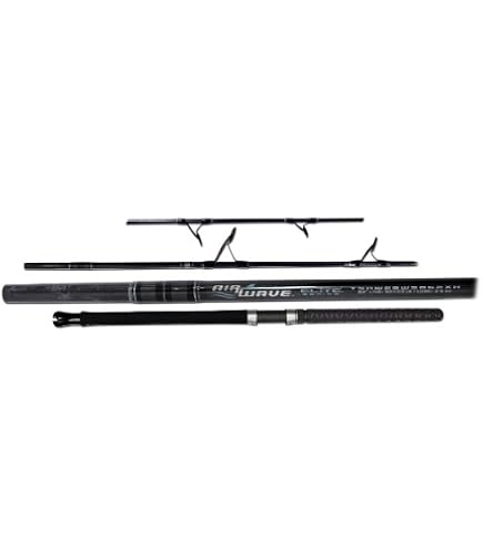 Tsunami TSAWESS-1002XH Airwave Elite Saltwater Surf Spinning Rod 10', 2pc : Surf Fishing Rods : Sports & Outdoors