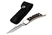 Buck Knives 110 Famous Folding Hunter Knife with Genuine Leather Sheath
