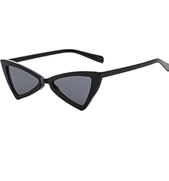 JOKHOO Unisex Small Cat Eye Sunglasses High Pointed