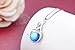WRISTCHIE Womens Fashion Jewelry 925 Sterling Silver and Mermaid Pendant Necklace 18+2