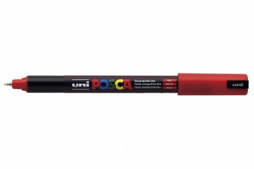 Uni Pc-1MR Posca Marker Ultra Fine Red