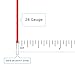 BNTECHGO 28 Gauge Silicone Wire Spool Red and Black Each 25ft 2 Separate Wires Flexible 28 AWG Stranded Tinned Copper Wire