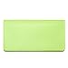 Spring Green Vinyl Checkbook Cover, Top Tear Personal Vinyl Checkbook Cover