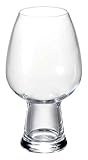 Luigi Bormioli Birrateque Craft Beer Glasses Wheat (Set of 2), 26.5 oz, Clear