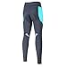 Womens Cycling Pants Long Bicycle Bike Shorts with 4D Gel Padded - Breathable Cycling Tights Capris with Drawstring Cord for Biking Riding Biker Pants Legging Clothes