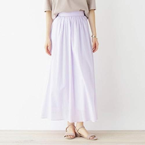 Amazon オペークドットクリップ Opaque Clip 洗える 42 Ll Web限定サイズ イージーケア 接触冷感 ローン フレア スカート ライトパープル 081 40 L スカート 通販