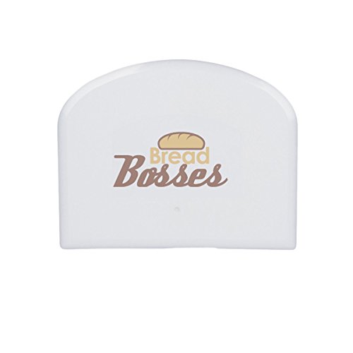 Bread Bosses Dough Scraper White