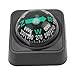 Vehicle Auto Car Boat Truck Navigation Guide Digital Ball Shaped Compass Black