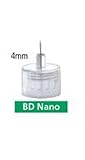 Bd Micro Fine Plus 32g X 4mm Pen Needles 100 Count