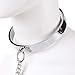 SM Collar with Nipple Clip Metal Butterfly Nipple Clamps Fetish Sex Games – Erotic Bondage Choker Flirting for Couples,Malethumb 1