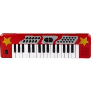 Chad Valley Electronic Keyboard - Red.