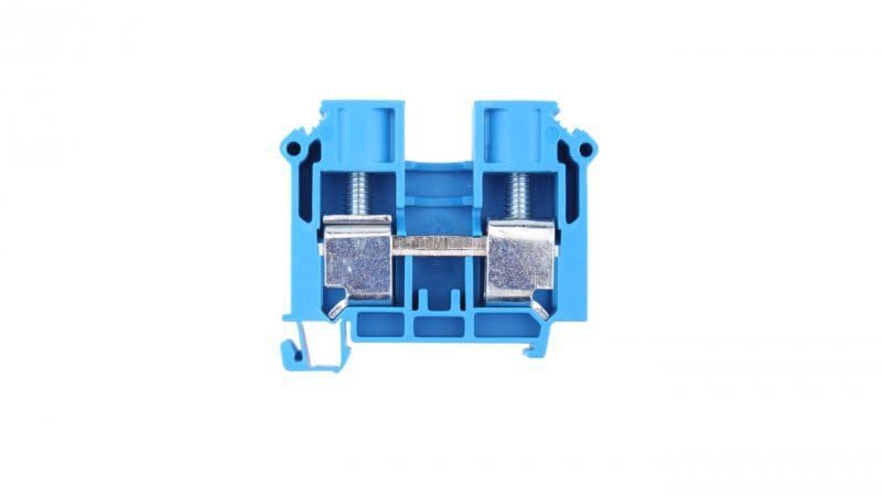 SIMET Brand ZSG1-35.0N BLUE Rail Mounted Screw Terminal Block