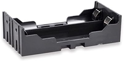 18650 Battery Holder, 2-Slot 3.7V 18650 Battery Storage Box Case with 4-Pin Connector [4-Pack]