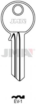 10 X EV-1 EVVA/JMA/Key Blanks